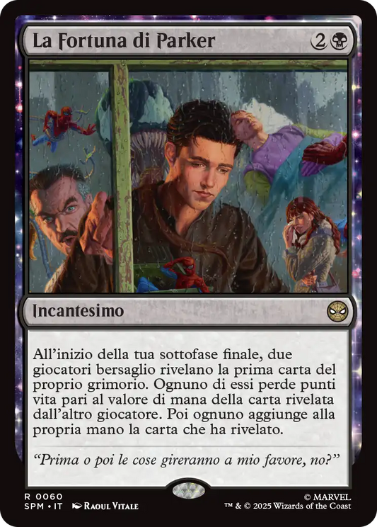 Magic Marvel Spider-man 60 La Fortuna di Parker
