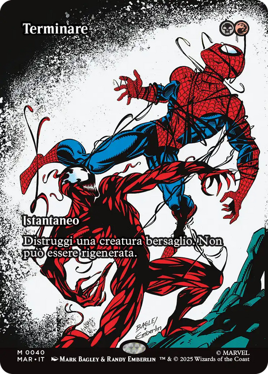 Magic Marvel Spider-man 271 Terminare Source Material Cads