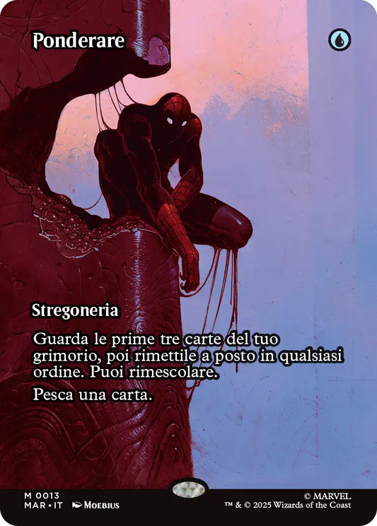 Magic Marvel Spider-man 244 Ponderare Source Material Cads