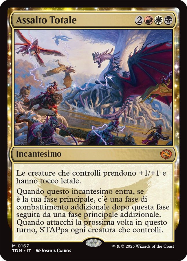 Tarkir la Dracotempesta 167 Assalto Totale