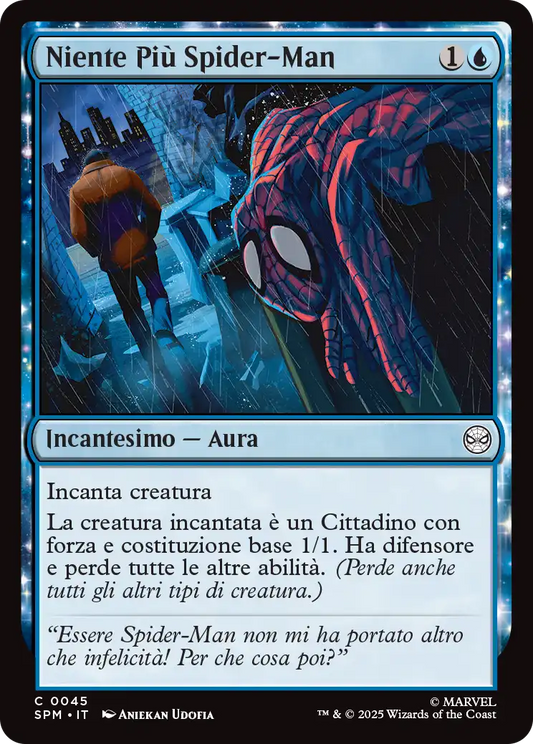 Magic Marvel Spider-man 45 Niente Più Spider-Man