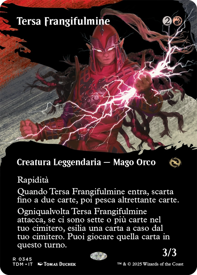 Tarkir la Dracotempesta 345 Tersa Frangifulmine extra