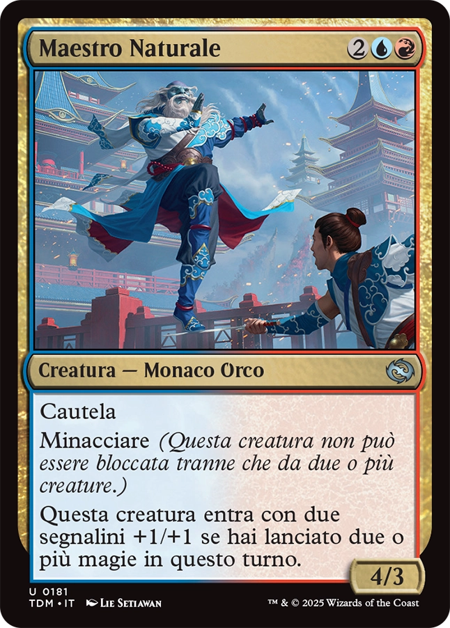 Tarkir la Dracotempesta 181 Maestro Naturale
