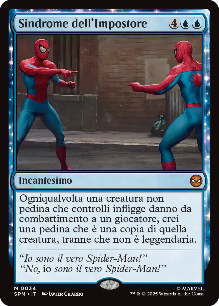 Magic Marvel Spider-man 34 Sindrome dell’Impostore
