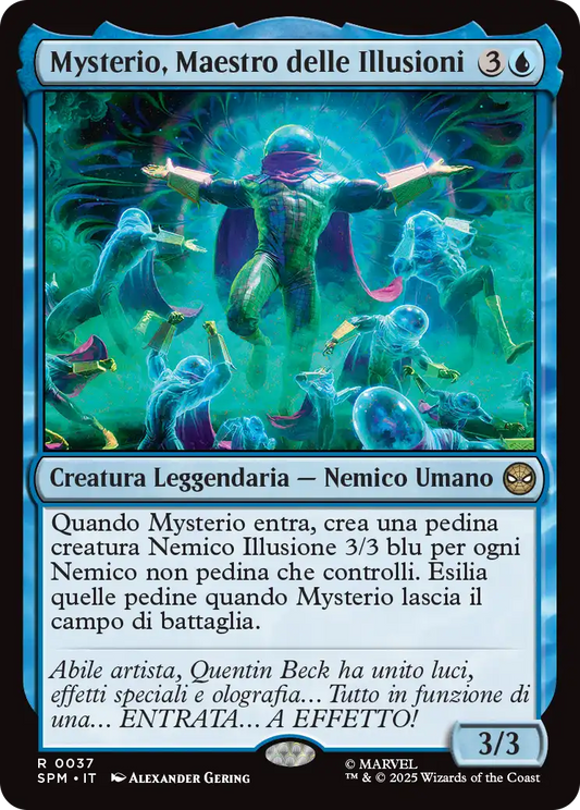 Magic Marvel Spider-man 37 Mysterio, Maestro delle Illusioni