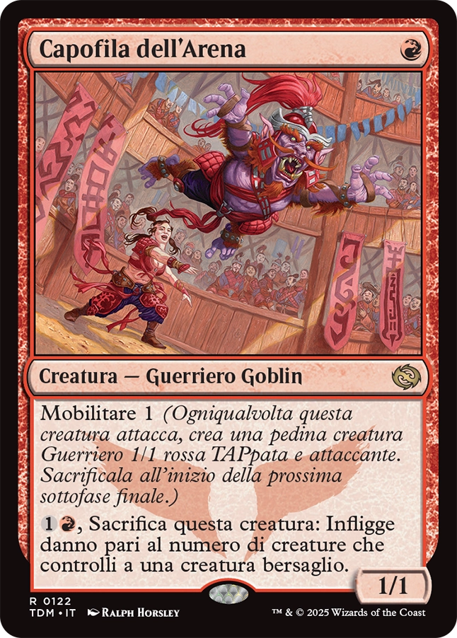 Tarkir la Dracotempesta 122 Capofila dell'Arena