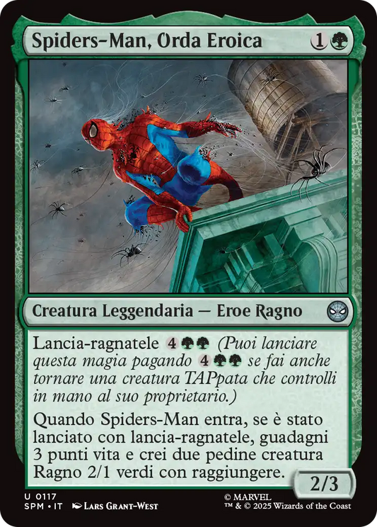 Magic Marvel Spider-man 117 Spiders-Man, Orda Eroica