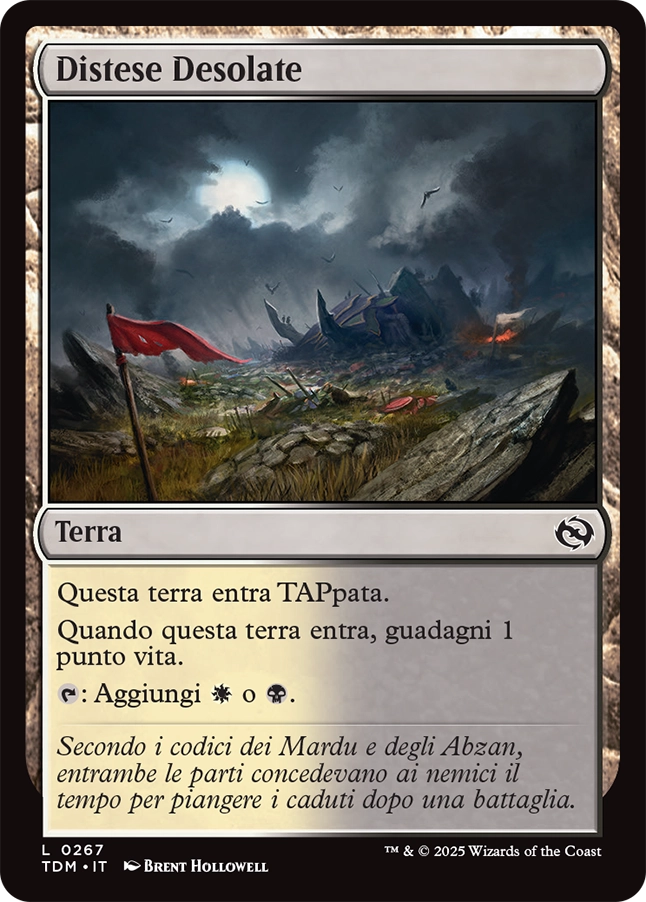 Tarkir la Dracotempesta 484 Distese Desolate foil