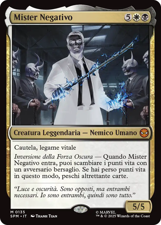Magic Marvel Spider-man 135 Mister Negativo