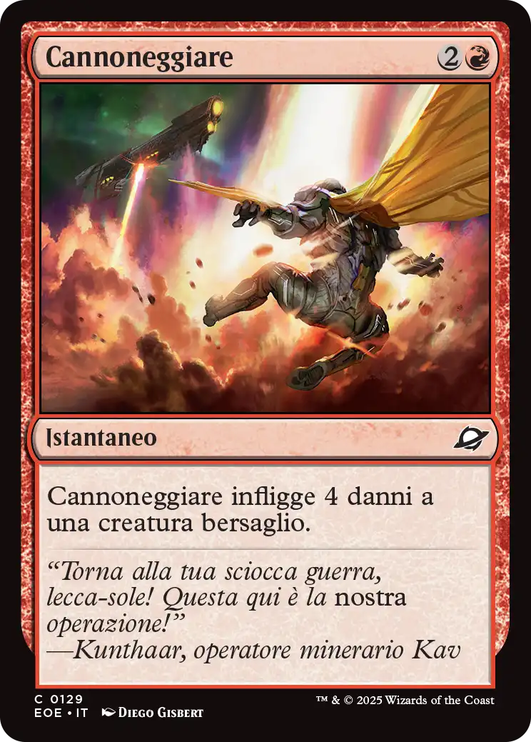 Ai Confini dell' eternità 129 Cannoneggiare