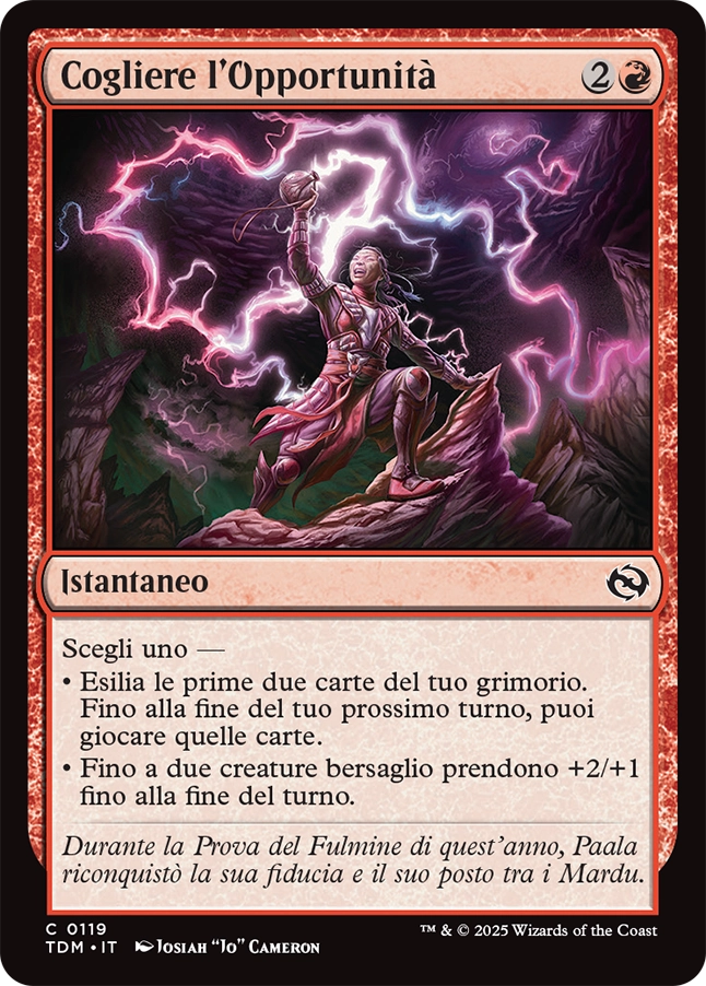 Tarkir la Dracotempesta 119 Cogliere l'Opportunità