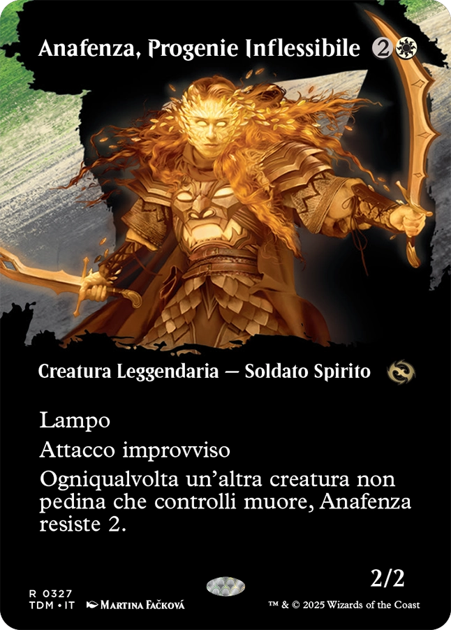 Tarkir la Dracotempesta 327 Anafenza, Progenie Inflessibile extra