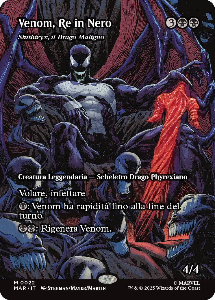 Magic Marvel Spider-man 253 Skithiryx, il Drago Maligno Source Material Cads