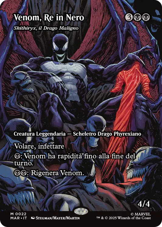 Magic Marvel Spider-man 253 Skithiryx, il Drago Maligno Source Material Cads