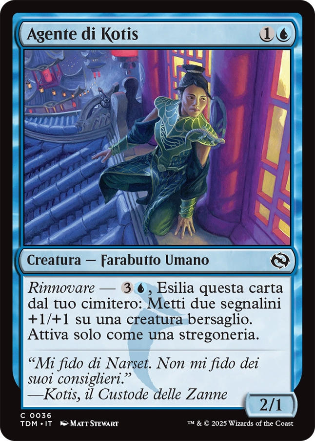 Tarkir la Dracotempesta 36 Agente di Kotis