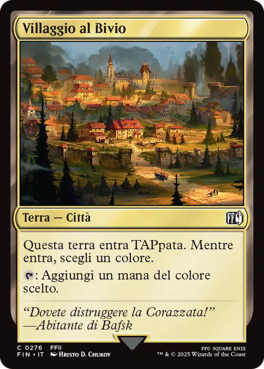 Final Fantasy 276 Villaggio al Bivio