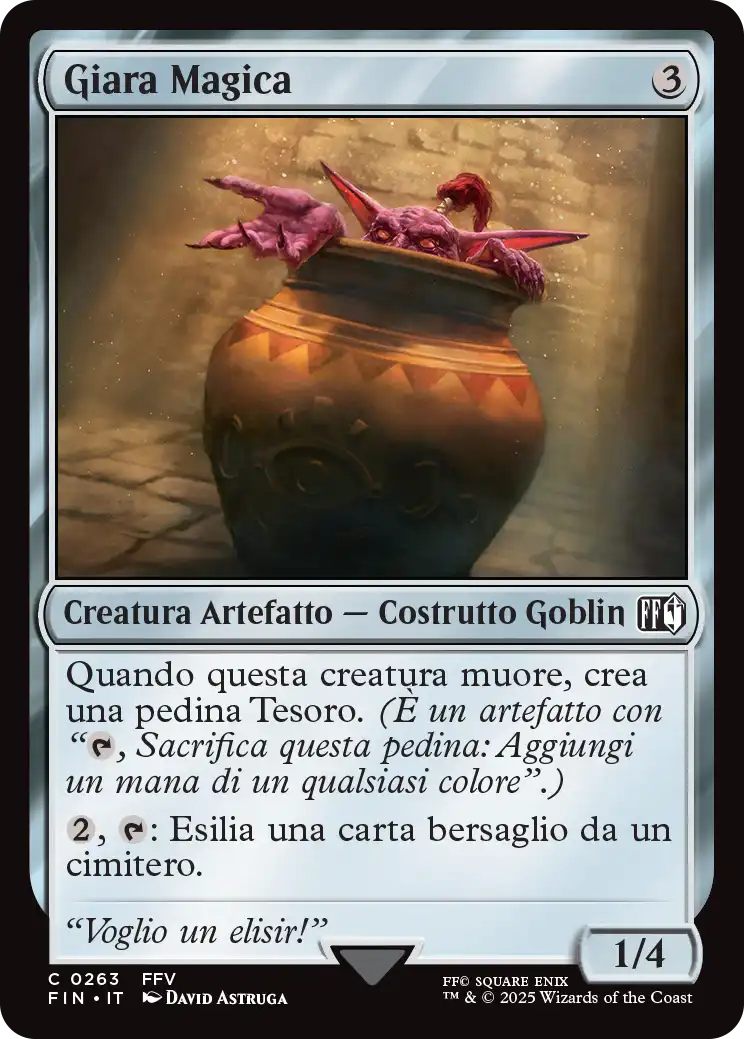 Final Fantasy 263 Giara Magica