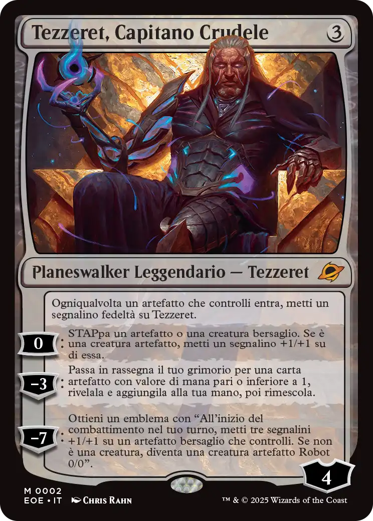 Ai Confini dell' eternità 2 Tezzeret, Capitano Crudele