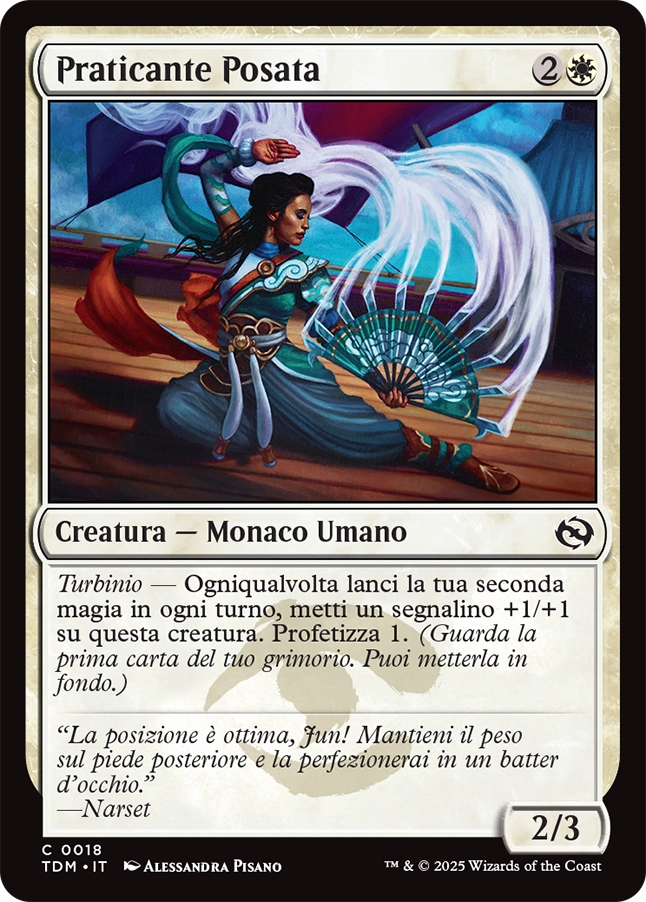 Tarkir la Dracotempesta 18 Praticante Posata
