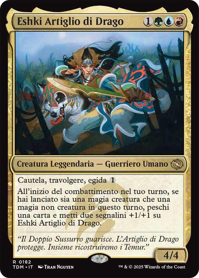 Tarkir la Dracotempesta 182 Eshki Artiglio di Drago