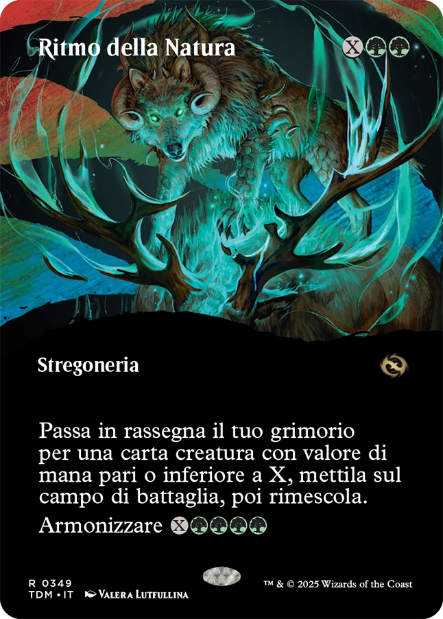 Tarkir la Dracotempesta 349 Ritmo della Natura extra