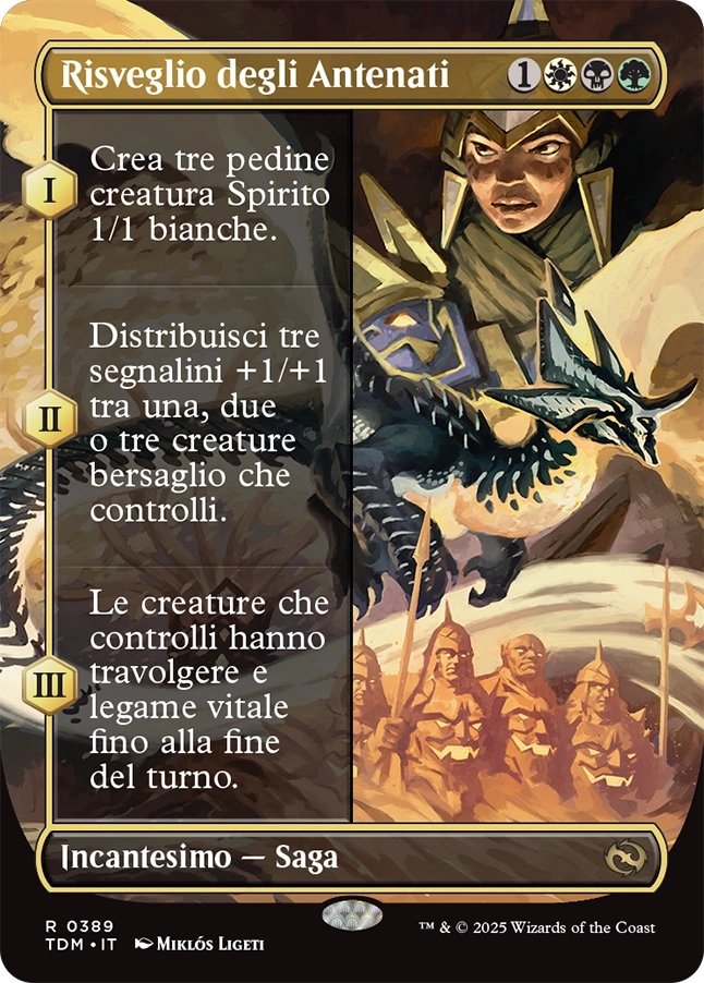 Tarkir la Dracotempesta 389 Risveglio degli Antenati extra