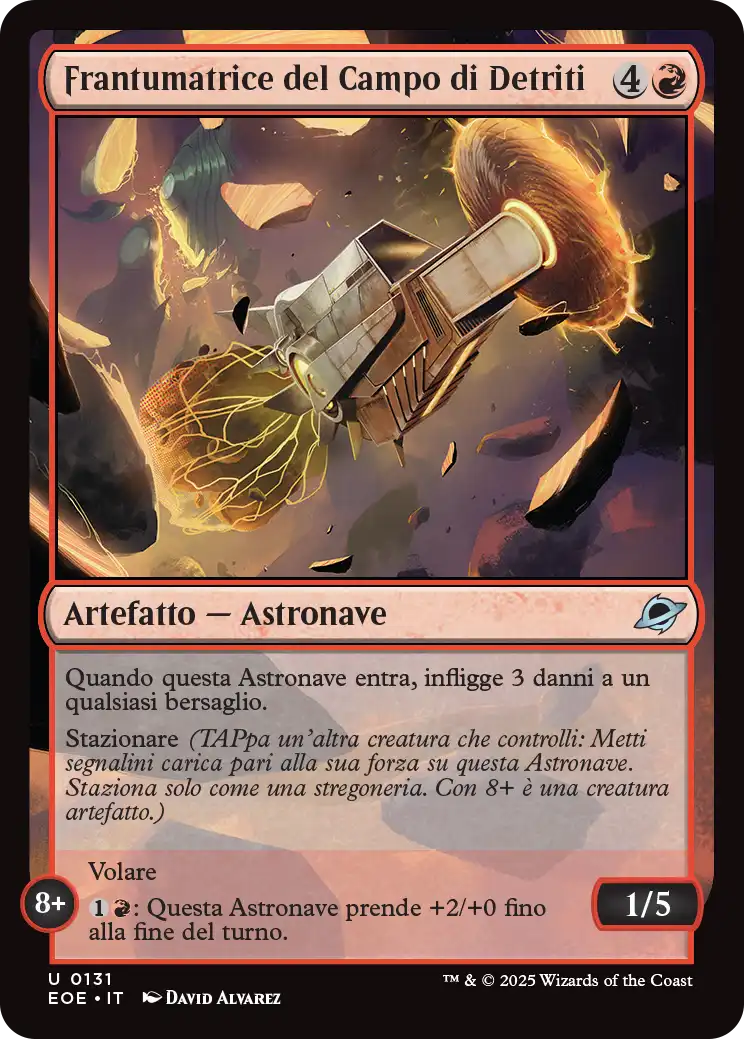 Ai Confini dell' eternità 131 Frantumatrice del Campo di Detriti