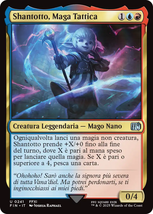 Final Fantasy 241 Shantotto, Maga Tattica