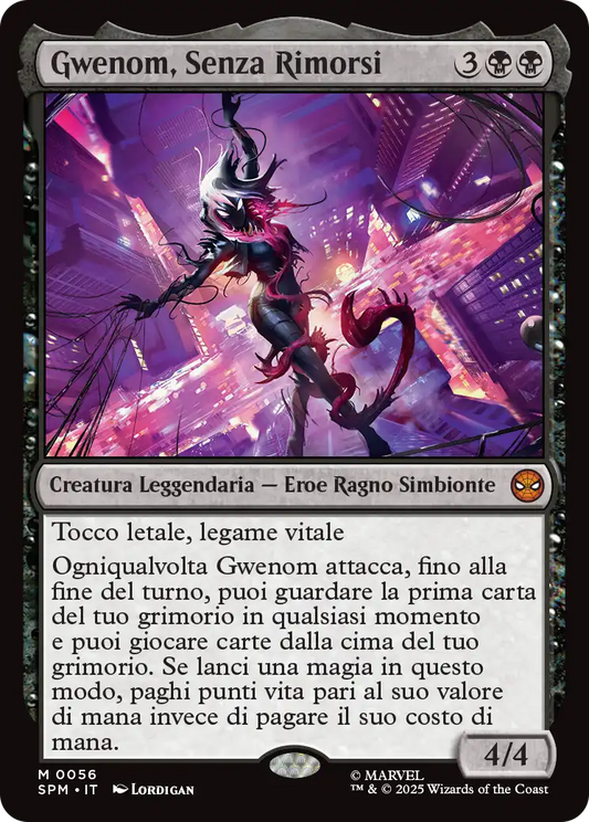 Magic Marvel Spider-man 56 Gwenom, Senza Rimorsi