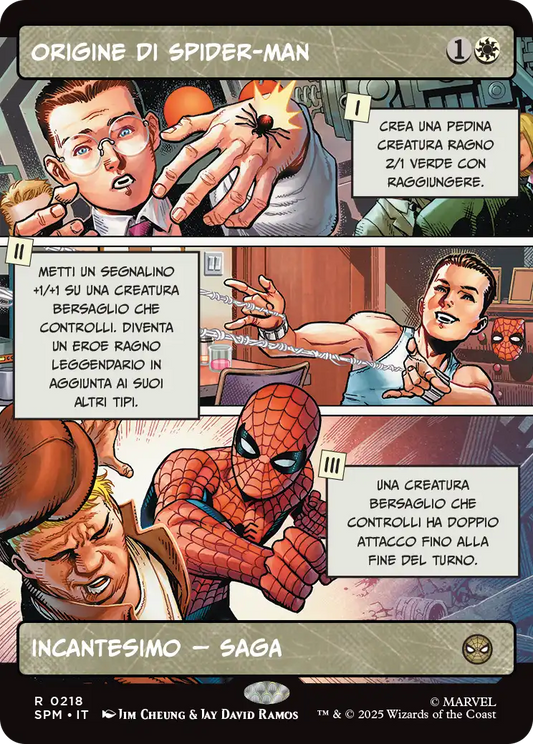 Magic Marvel Spider-man 218 Origine di Spider-Man extra