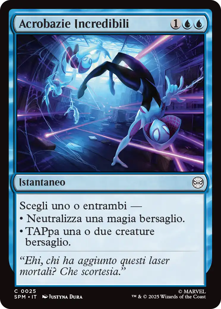 Magic Marvel Spider-man 25 Acrobazie Incredibili