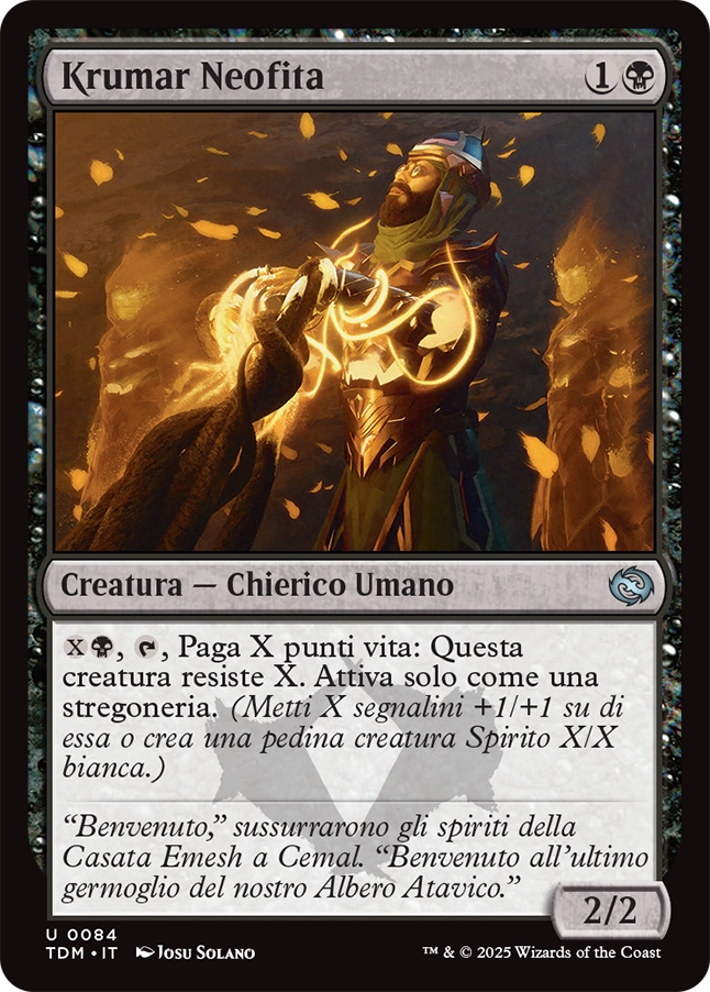 Tarkir la Dracotempesta 84 Krumar Neofita