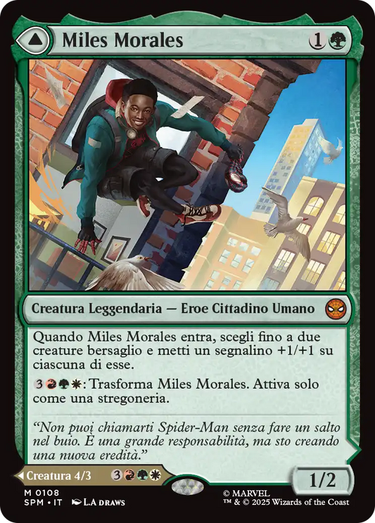 Magic Marvel Spider-man 108 Miles Morales