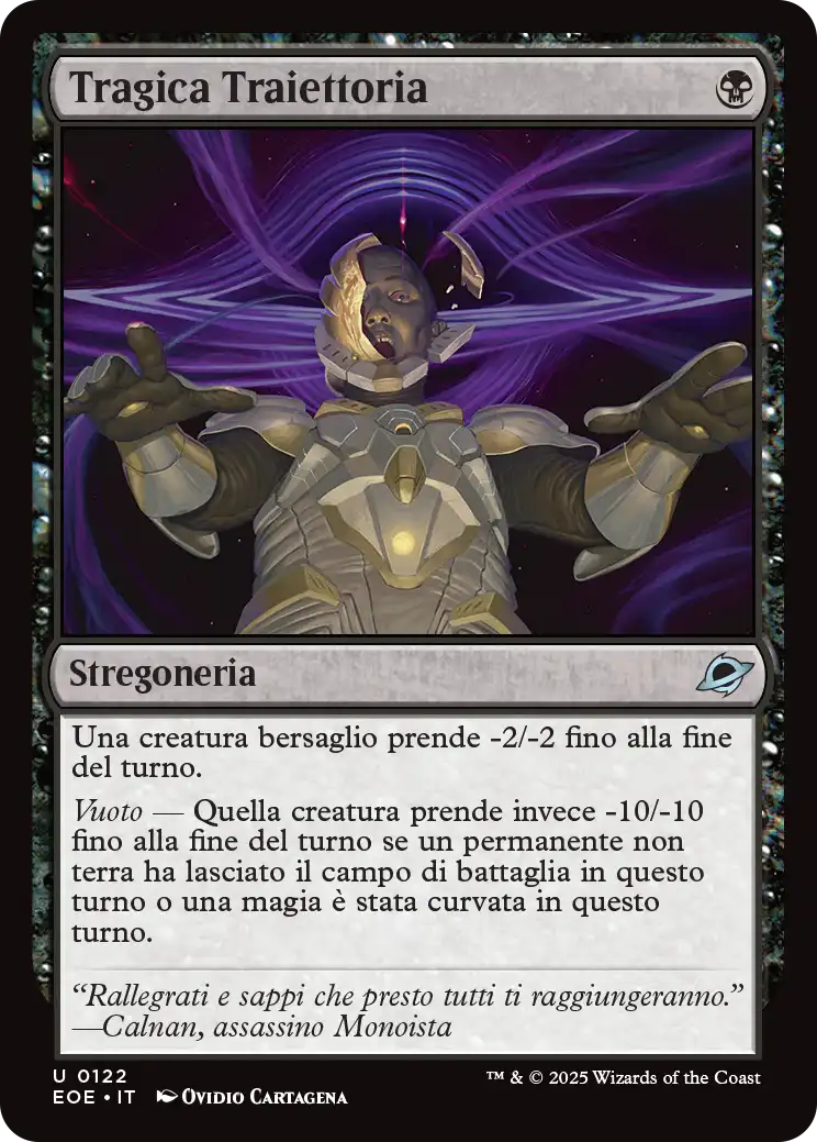 Ai Confini dell' eternità 122 Tragica Traiettoria