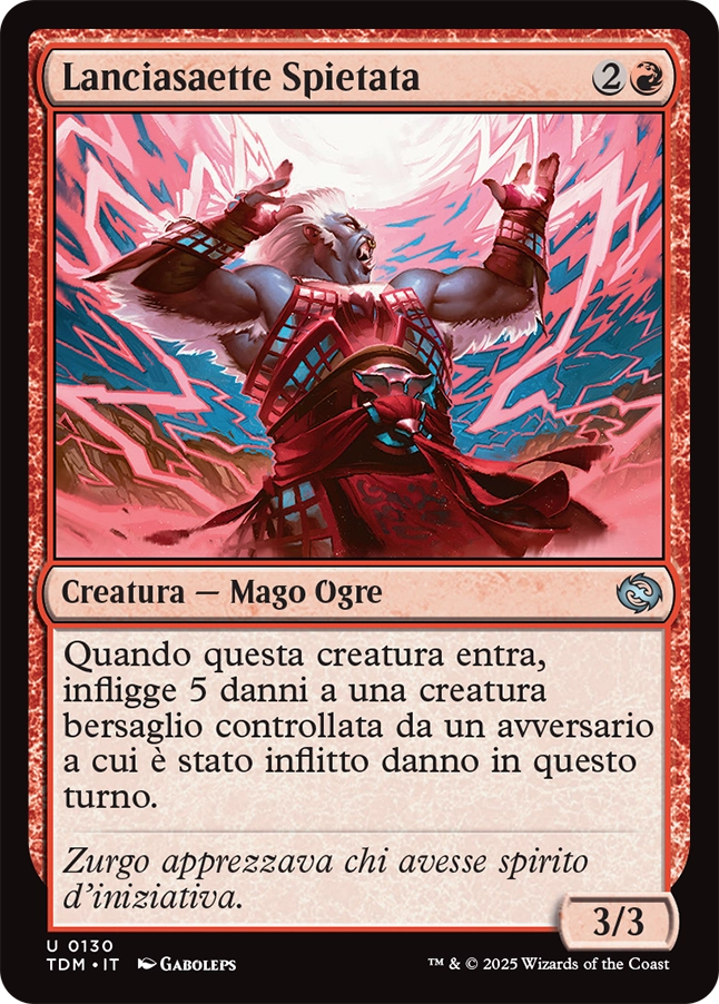 Tarkir la Dracotempesta 130 Lanciasaette Spietata