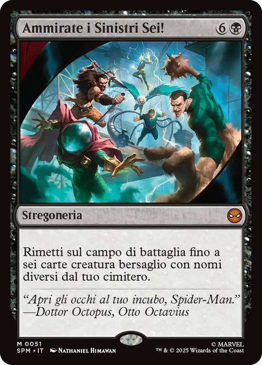 Magic Marvel Spider-man 51 Ammirate i Sinistri Sei!