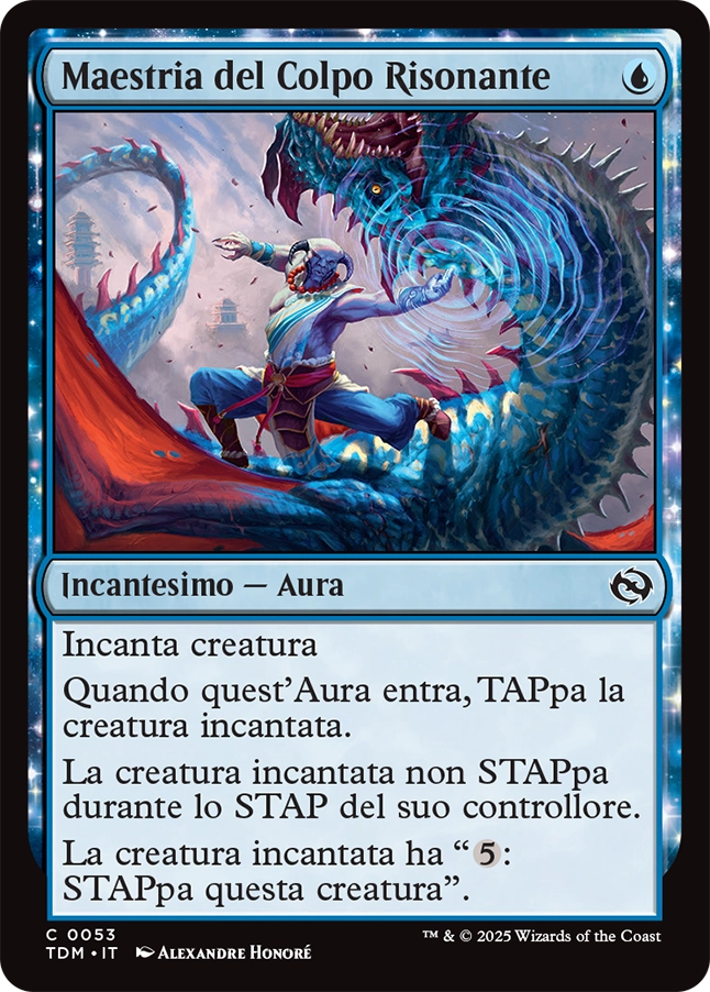 Tarkir la Dracotempesta 53 Maestria del Colpo Risonante
