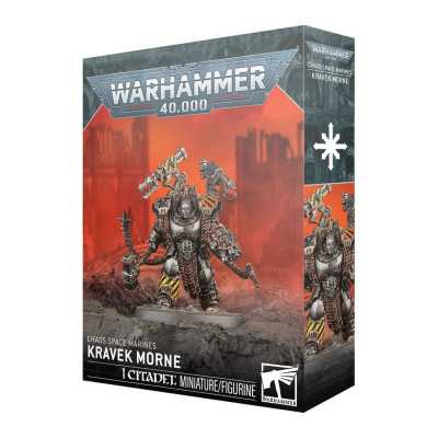 KRAVEK MORNE Space marine de caos