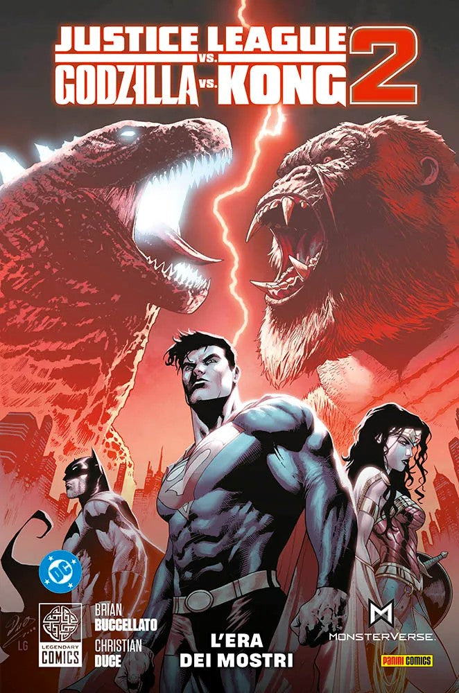 JUSTICE LEAGUE VS. GODZILLA VS. KONG 2 L`ERA DEI MOSTRI