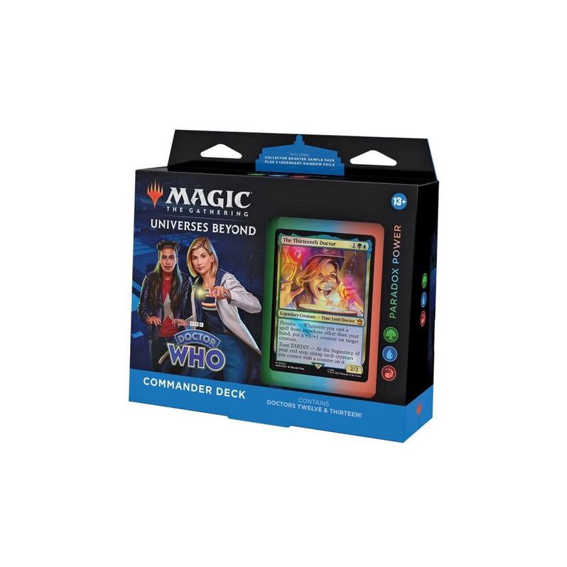 Magic the Gathering Universes Beyond Doctor Who" Mazzi Commander (Ed. Ing)