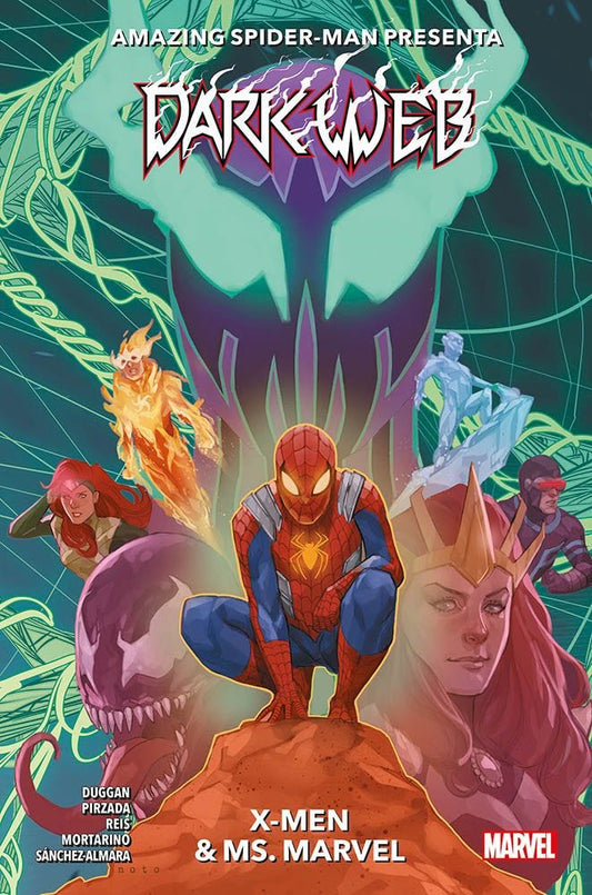 Amazing Spider-man presenta DARK WEB  X-MEN & MS. MARVEL