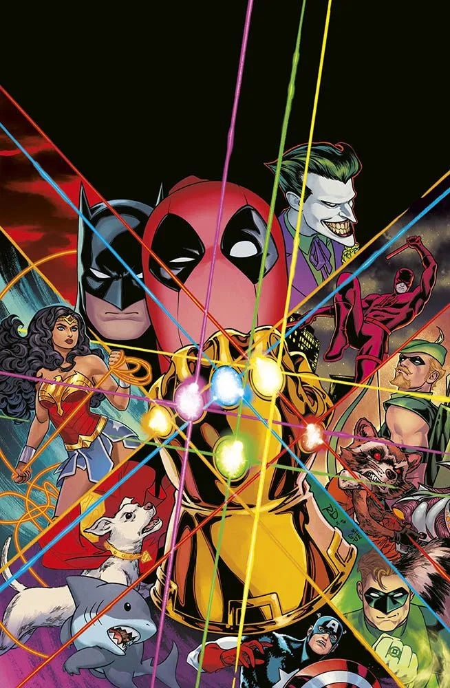 DEADPOOL/BATMAN VARIANT DI RUSSELL DAUTERMAN