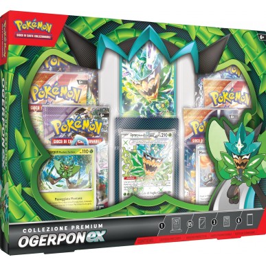 Pokemon collezione Premium Ogerpon Ex