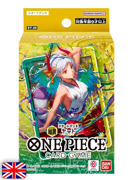 One Piece card game Yamato Green Yellow ST-28 one piece starter deck