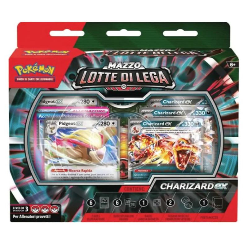 Pokemon mazzo lotte di lega Charizard-ex