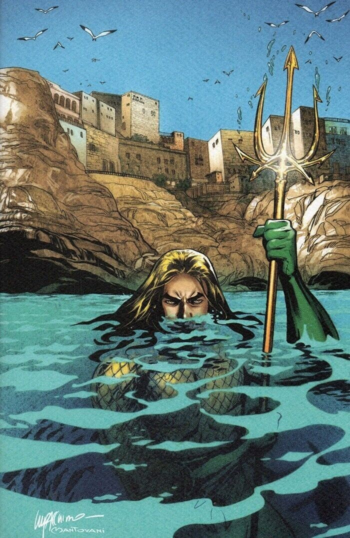AQUAMAN 1 VARIANT Museum Edition - copertina EMANUELA LUPACCHINO - POLIGNANO A MARE 1