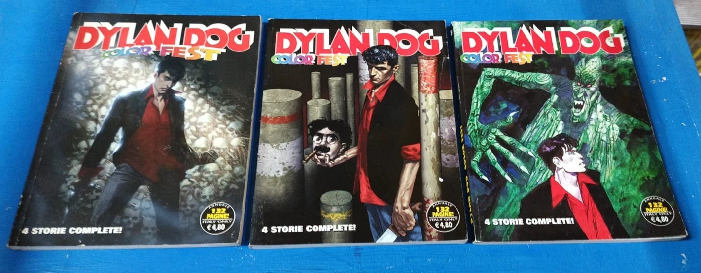 DYLAN DOG COLOR FEST seq. 1-2-3 Bonelli