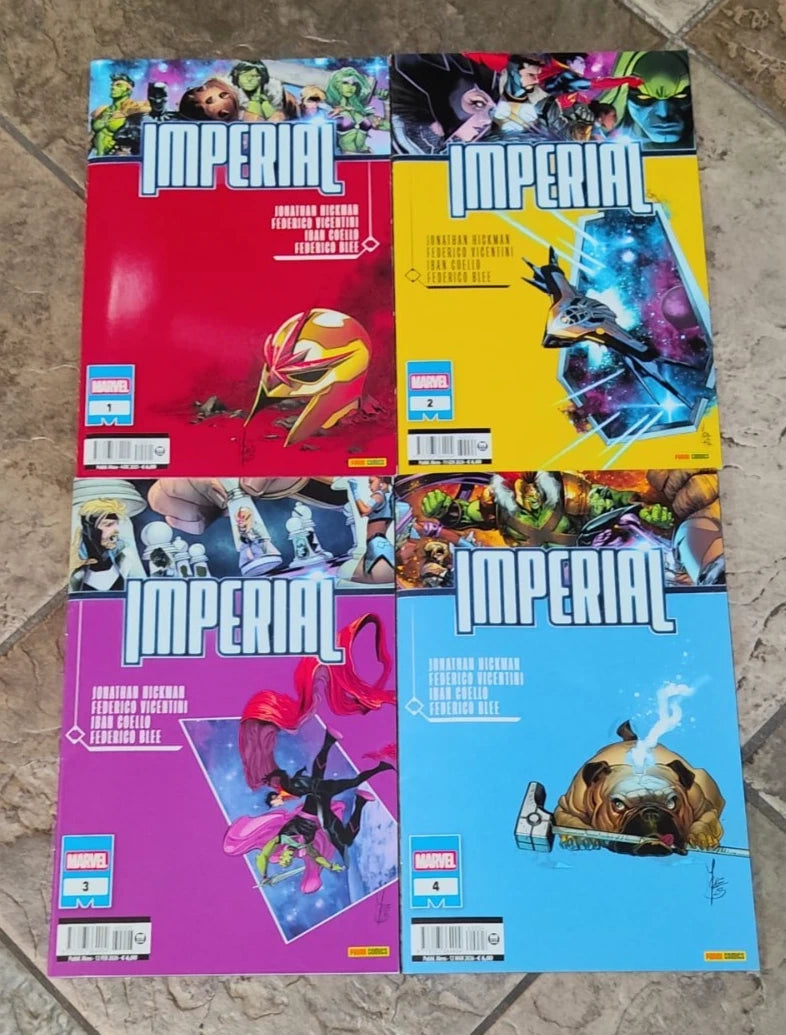 IMPERIAL 1-2-3-4 Serie completa panini