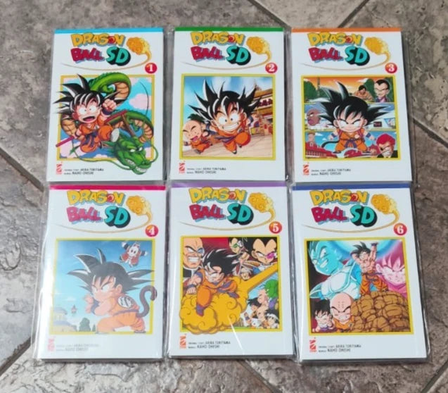 DRAGON BALL SD sequenza 1-6 star comics
