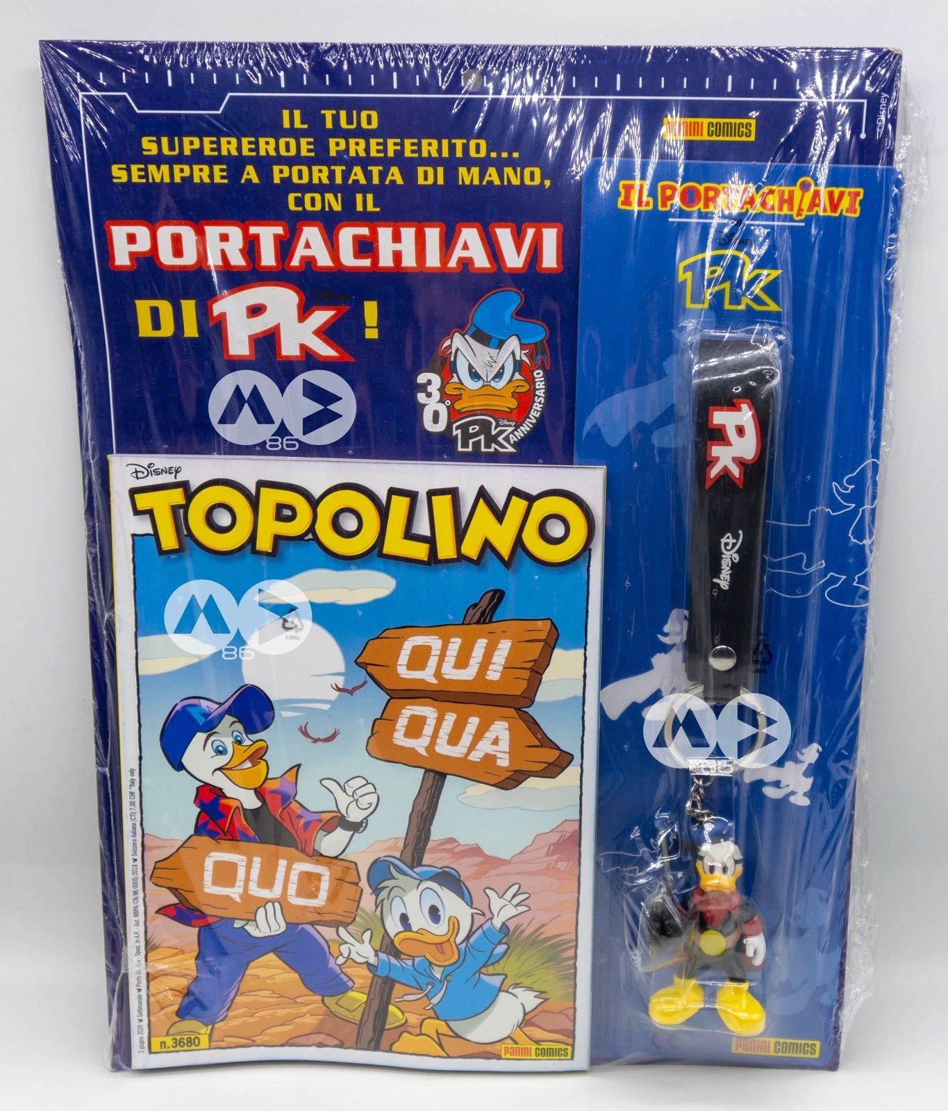 TOPOLINO 3680 + gadget PORTACHIAVI PK